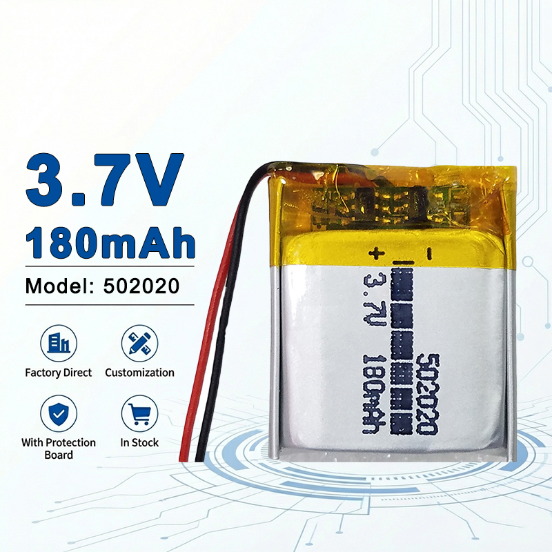 Electronics And Gadgets Ce - 502020 3.7V 180mAh Oplaadbare Lithium Polymeer