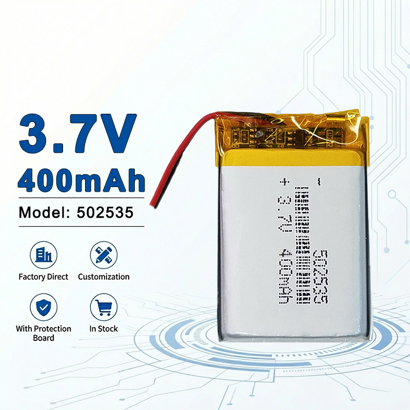 502535 3,7V 400mAh Lipo-batter - Electronics And Gadgets Ce recensie en prijs