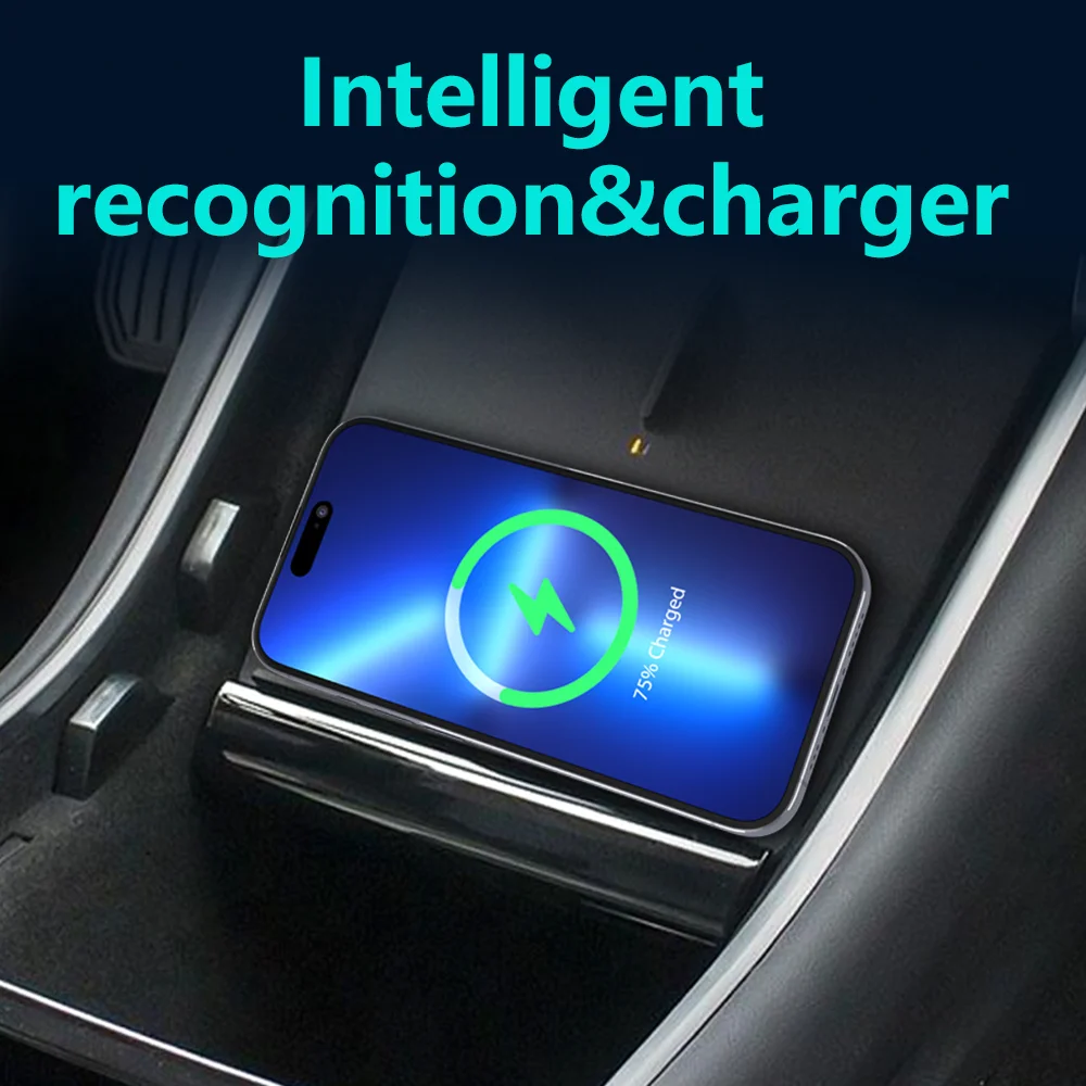 Draadloze Autolader Voor Tesla - Wireless Phone Charger Pad recensie en prijs