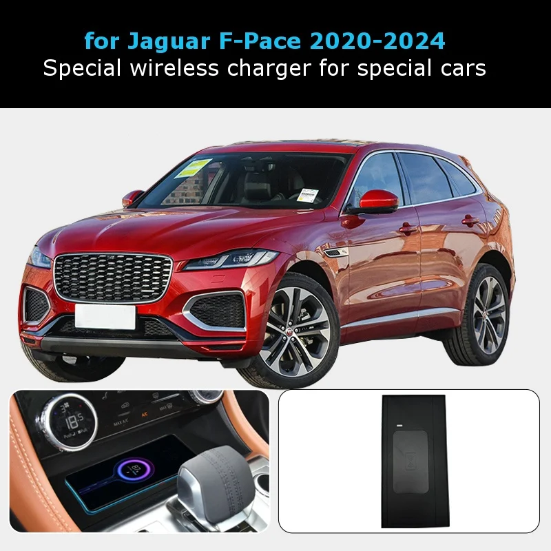 Voor Jaguar F-Tempo 2020 2021  - Wireless Phone Charger Pad recensie en prijs