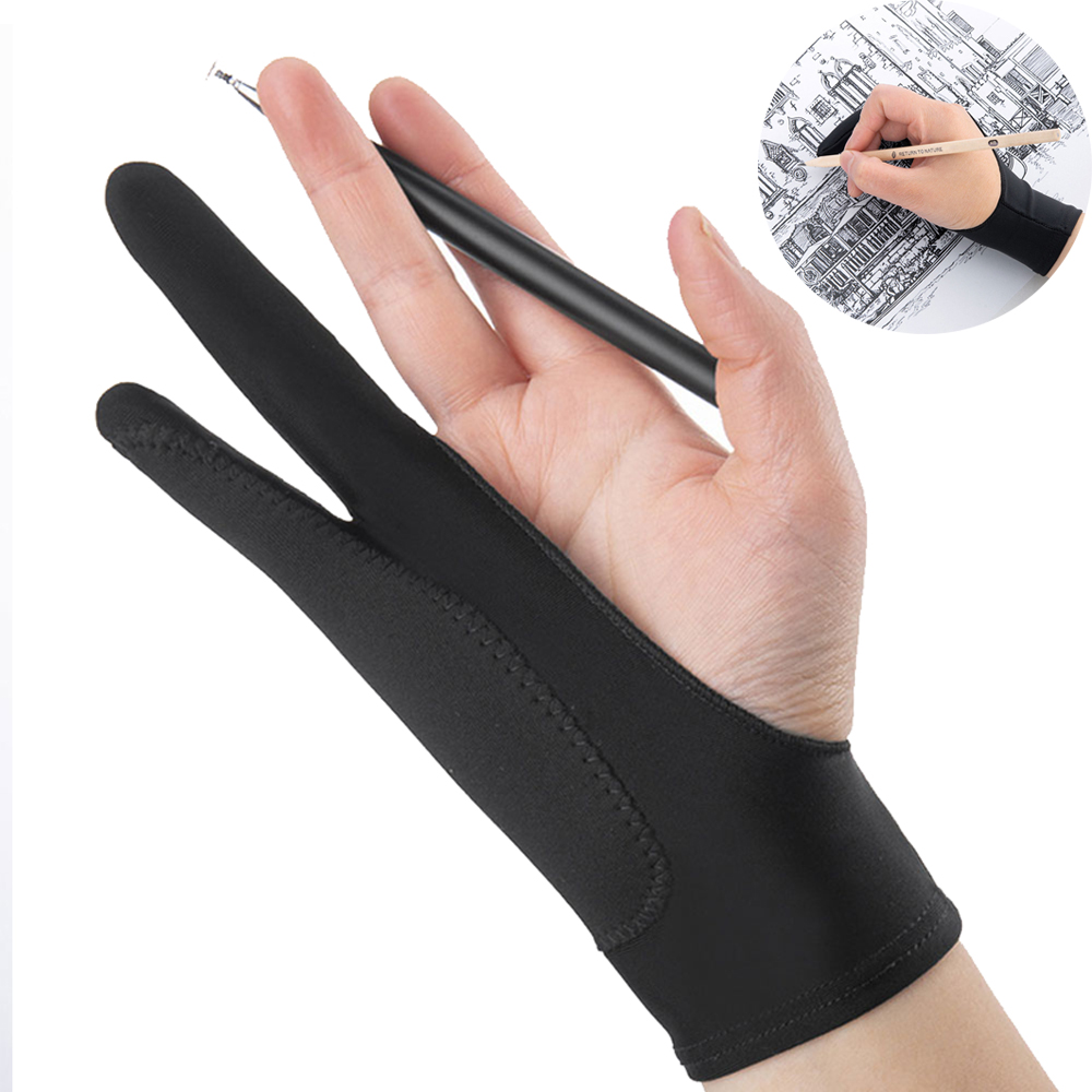 1PC Handschoenen met twee ving - Digital Drawing Tablet recensie en prijs