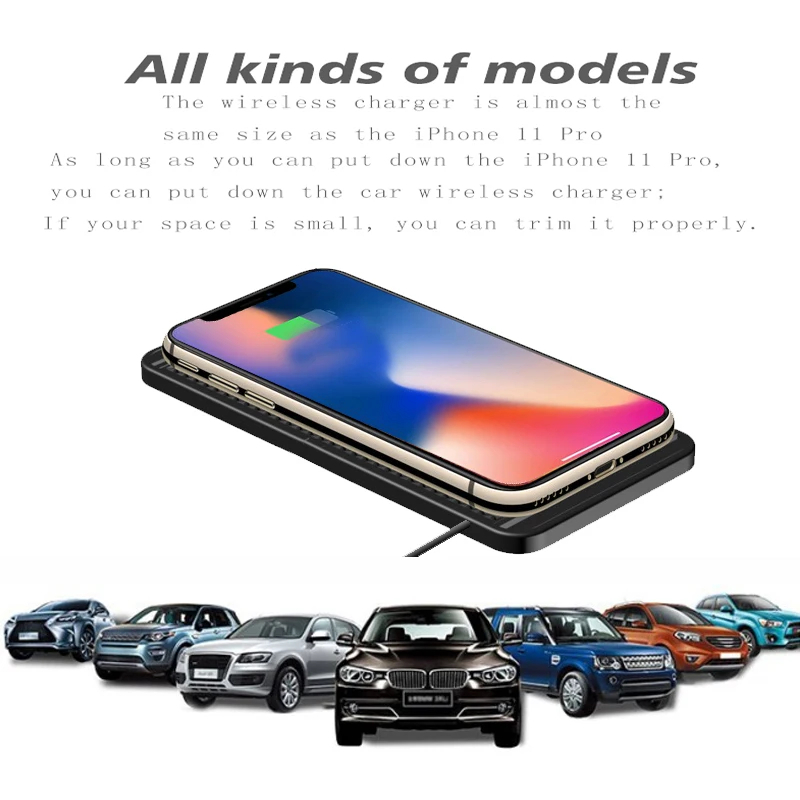 15W draadloze autolader Pad an - Wireless Phone Charger Pad recensie en prijs