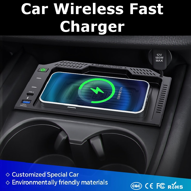 15W Auto Draadloze Oplader QI  - Wireless Phone Charger Pad recensie en prijs