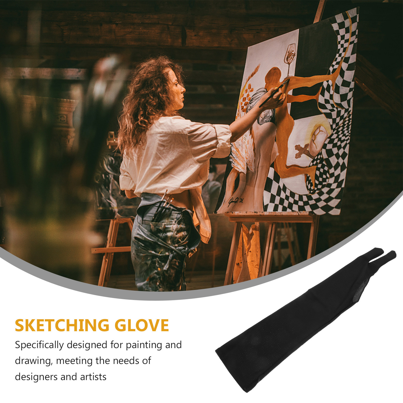 Tekenaarhandschoen met twee vi - Digital Drawing Tablet recensie en prijs